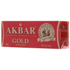 Чай Akbar Gold черный чай в пакетиках, 25 шт