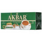 Чай Akbar зеленый в пакетиках, 25 шт
