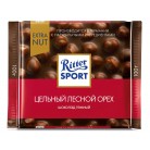 Шоколад Темный Ritter Sport Цельный Лесной Орех 100г