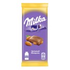 Шоколад Молочный Milka Цельный Миндаль 90г