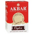 Чай Akbar Ceylon черный байховый крупнолистовой 100г