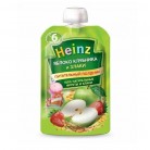 Пюре Heinz яблоко клубника и злаки с 6 месяцев, 90г
