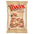 Печенье Twix Minis песочное с карамелью покрытое молочным шоколадом 184г