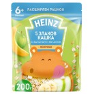 Каша Молочная Heinz 5 злаков Банан Яблоко 200г