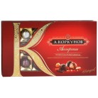 Шоколадные конфеты А.Коркунов Ассорти из темного и молочного шоколада 192г