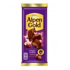 Шоколад Молочный Alpen Gold Фундук Изюм 90г