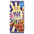 Шоколад Молочный Alpen Gold Max Fun Карамель Мармелад Печенье 150г