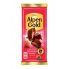 Шоколад Alpen Gold клубника йогурт 85г