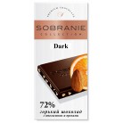 Шоколад Горький Sobranie Апельсин Орех 72% 90г