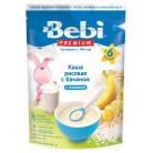 Каша Молочная Bebi Premium Рисовая с Бананом 200г