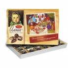 Конфеты в коробке Аленка из молочного шоколада Красный Октябрь 185г