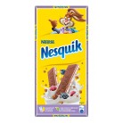 Шоколад молочный Nestle Nesquik с молочной начинкой, ягодами и злаками, 100г