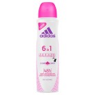 Дезодорант-антиперспирант спрей для женщин Adidas 6в1 Cool&Care, 150мл