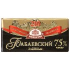 Шоколад Бабаевский Элитный 75% горький 100г