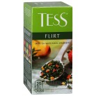 Чай Зеленый Tess Flirt Клубника Персик Пакетированный 37,5г