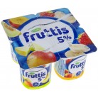 Йогурт Campina Fruttis Дыня Манго Банан Клубника 5%, 115гр