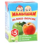 Нектар ФрутоНяня Малышам яблоко-персик для детей с 5 месяцев 0,2 л