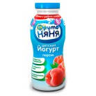 Йогурт Питьевой ФрутоНяня Персик 2,5% 200мл