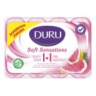 Мыло Duru Soft Sens Грейпфрут 4*90г