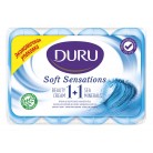 Мыло Duru Soft Sensations 1+1 крем & морские минералы. 4*90г