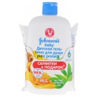 Johnson's Baby Гель-пена для купания Baby Pure Protect 300 мл + Pure Protect влажные салфетки 25 шт 