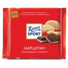 Шоколад Ritter Sport 51% темный с марципаном, 100г