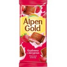 Шоколад Alpen Gold Oreo Клубника 90г
